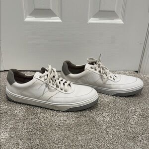 Peter Millar men’s size 12 vantage pebble grain leather sneaker